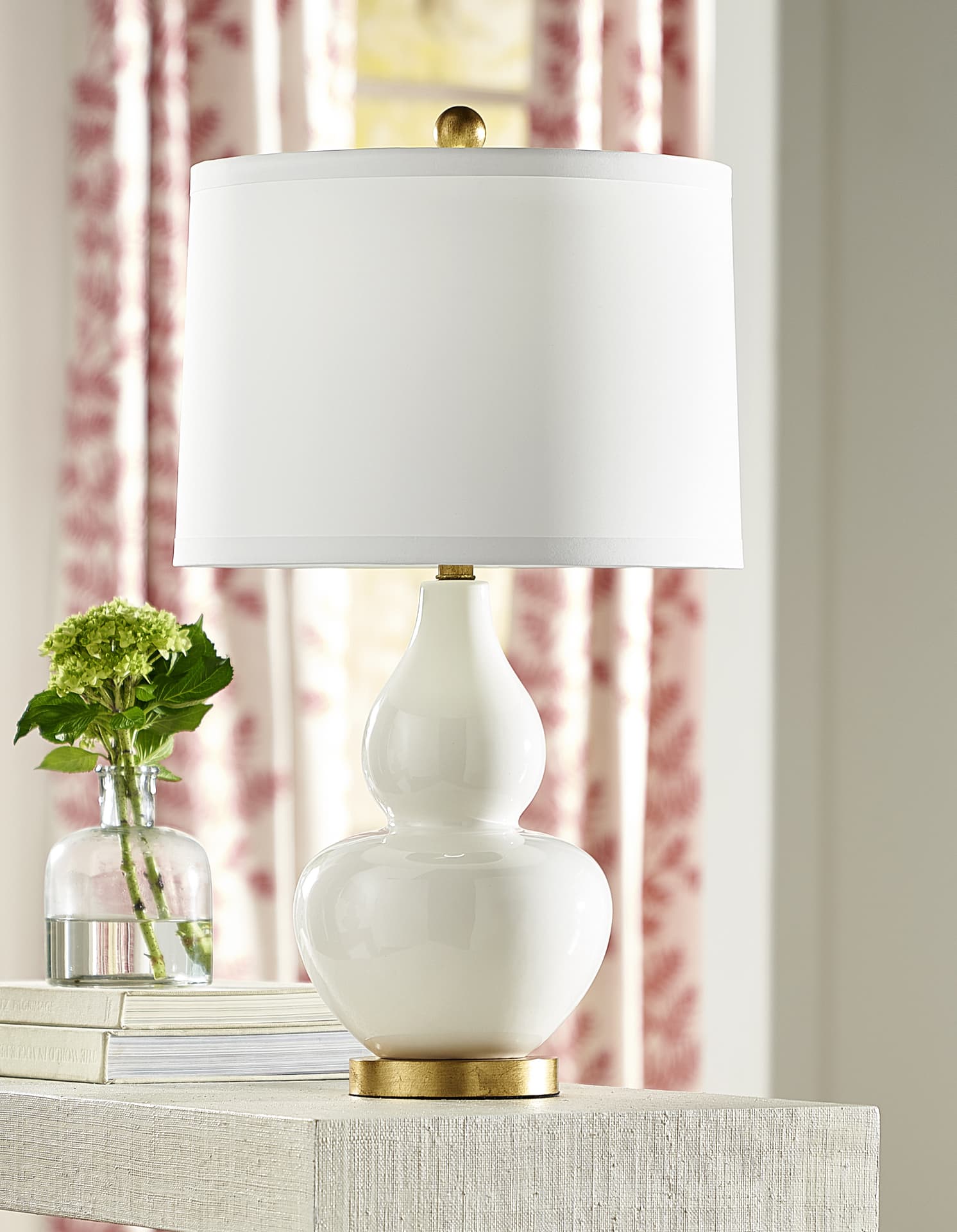 Chelsea House Small Cream Artichoke Lamp 69453